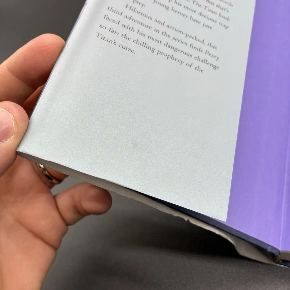 The Titan's Curse by Rick Riordan‎ Hardcover First Edition Percy Jackson Book 3